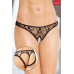 Softline - Mutandine in pizzo con apertura a cuore. Nero Softline - Mutandine in pizzo con apertura a cuore. Nero