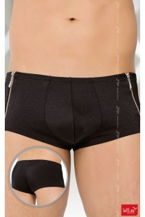 Softline - Boxer uomo con zip. Nero Softline - Boxer uomo con zip. Nero