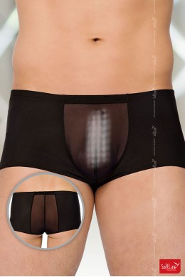 Softline - Boxer uomo con inserti semitrasparenti.
