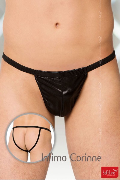 Slip jockstrap nero Slip jockstrap nero