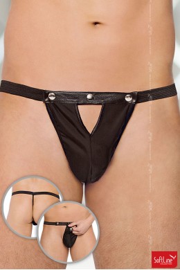 Softline - Tanga uomo con bottoncini a pressione Softline - Tanga uomo con bottoncini a pressione