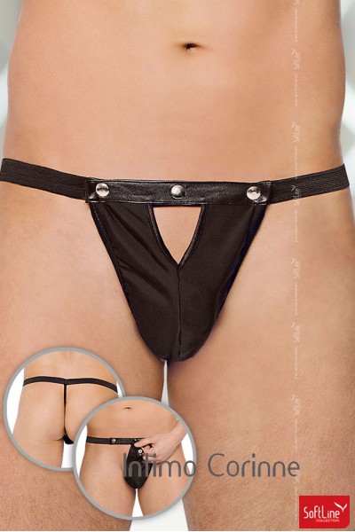 Softline - Tanga uomo con bottoncini a pressione