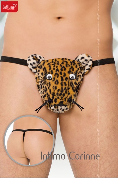Softline - Perizoma uomo con tigre. Softline - Perizoma uomo con tigre.