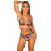 Slip bikini a vita alta leopardato. Slip bikini a vita alta leopardato.
