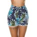 Shorts moda mare vita alta con stampa tropicale. Shorts moda mare vita alta con stampa tropicale.