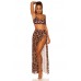 Gonna/copricostume in tulle KouCla leopardato. Gonna/copricostume in tulle KouCla leopardato.