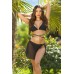 Gonnellina nera in tulle da annodare