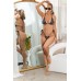 Tanga bikini con strass. Nero Tanga bikini con strass. Nero