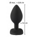 Plug in silicone con zircone a forma di cuore. Plug in silicone con zircone a forma di cuore.
