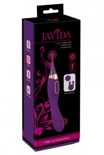 Stimolatore Javida 2 in 1 ricaricabile. Stimolatore Javida 2 in 1 ricaricabile.