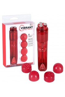 Mini massaggiatore rosso. Mini massaggiatore rosso.