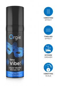Gel vibrante per lei e per lui. Gel vibrante per lei e per lui.