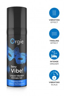 Gel vibrante per lei e per lui. Gel vibrante per lei e per lui.