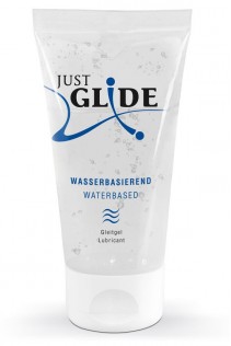 Lubrificante Just Glide a base d'acqua. 50 ml. Lubrificante Just Glide a base d'acqua. 50 ml.