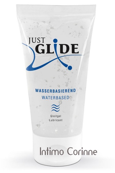 Lubrificante Just Glide a base d'acqua. 50 ml. Lubrificante Just Glide a base d'acqua. 50 ml.