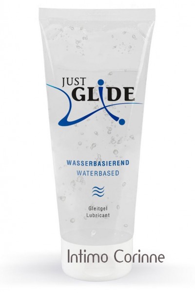 Lubrificante Just Glide a base d'acqua. 200 ml. Lubrificante Just Glide a base d'acqua. 200 ml.