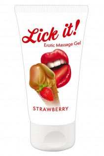 Gel massaggiante gusto fragola. 50 ml. Gel massaggiante gusto fragola. 50 ml.