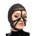 Maschera integrale in pizzo con cinghie regolabili.