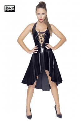 Vestito laccato con stringatura. Vestito laccato con stringatura.