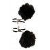 Pinze regolabili con pompon decorativi in metallo