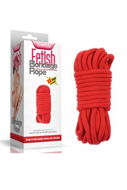 Corda bondage rossa 10 mt. Corda bondage rossa 10 mt.