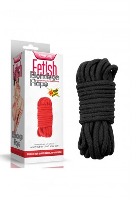 Corda bondage nera 10 mt. Corda bondage nera 10 mt.