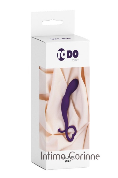 WLAP - Plug in silicone con testa ricurva.