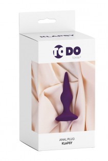 Plug Klapsy in silicone viola. Plug Klapsy in silicone viola.