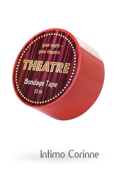 Nastro rosso per bondage. Nastro rosso per bondage.