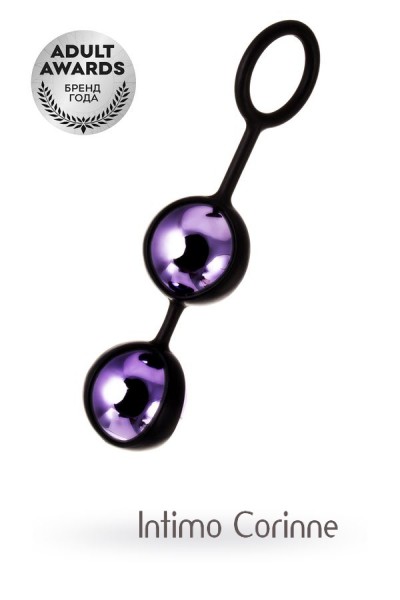 Palline stimolanti viola/nere. Palline stimolanti viola/nere.