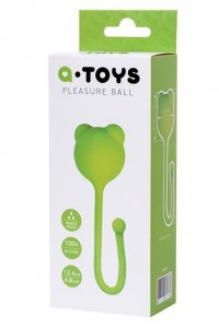 Palla stimolante con orecchie. Verde Palla stimolante con orecchie. Verde