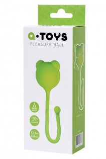 Palla stimolante con orecchie. Verde Palla stimolante con orecchie. Verde