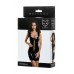 Vestito in Wetlook con aperture stringate. Vestito in Wetlook con aperture stringate.