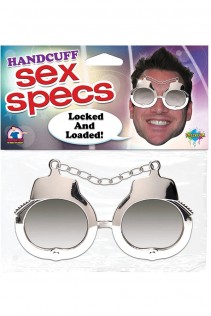 Occhiali con manette. Occhiali con manette.