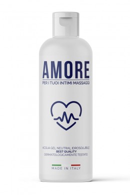 AMORE gel lubrificante a base d'acqua. 150 ml.