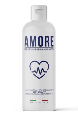 AMORE gel lubrificante a base d'acqua. 250 ml.