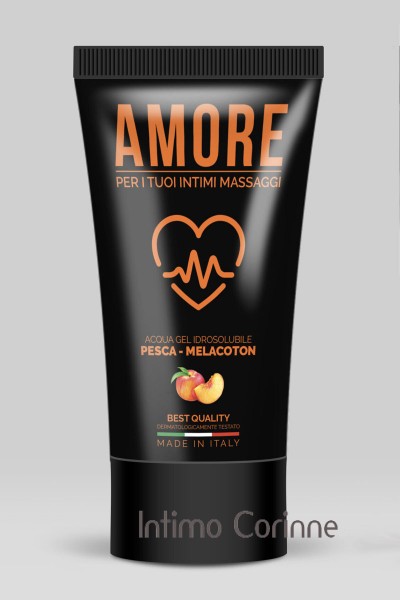 Amore gel lubrificante pesca. 75 ml. Amore gel lubrificante pesca. 75 ml.