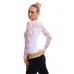 Shirt con maniche in pizzo. Shirt con maniche in pizzo.