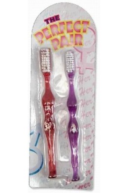 Coppia spazzolini da denti LUI & LEI.
