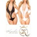 Monokini bianco con catenelle. Monokini bianco con catenelle.