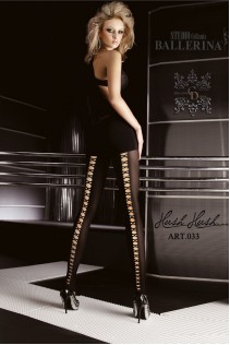 Leggings con asolature posteriori art. 033 Leggings con asolature posteriori art. 033