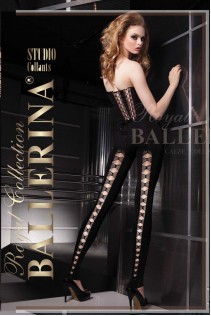 Ballerina: leggings neri in microfibra. Art. 041 Ballerina: leggings neri in microfibra. Art. 041