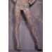 Ballerina: calze autoreggenti grigio-blu. Art. 416 Ballerina: calze autoreggenti grigio-blu. Art. 416