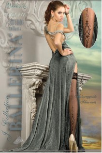 Ballerina: calze autoreggenti nere art. 211 Ballerina: calze autoreggenti nere art. 211