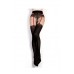 Ballerina: collant beige-nero con dettagli rossi. Art. 457 Ballerina: collant beige-nero con dettagli rossi. Art. 457