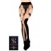 Collant nero effetto reggicalze. Art. 497 Collant nero effetto reggicalze. Art. 497