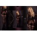 Ballerina: collant nero con fascia beige. Art. 306 Ballerina: collant nero con fascia beige. Art. 306