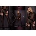 Ballerina: collant nero con fascia beige. Art. 306 Ballerina: collant nero con fascia beige. Art. 306