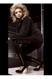 Leggings neri con asolature laterali. Art. 039 Leggings neri con asolature laterali. Art. 039