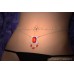 TANGA BELLYSTRING: modello PAMPILLES STRASS rectangle. TANGA BELLYSTRING: modello PAMPILLES STRASS rectangle.